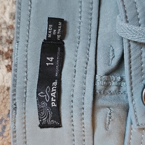 Prana Halles Womens Blue Straight Leg 14 - Picture 2 of 7